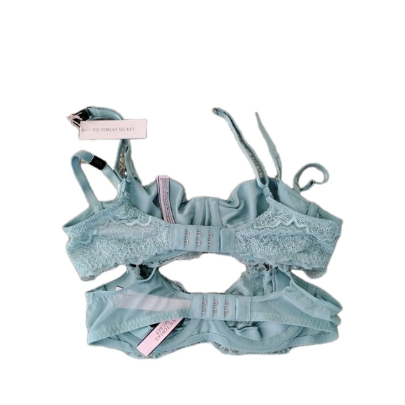 Victoria's Secret Dream Angels Push-Up w/o Padding Bra Green Size 32A LOT 2 NWT - Picture 2 of 3